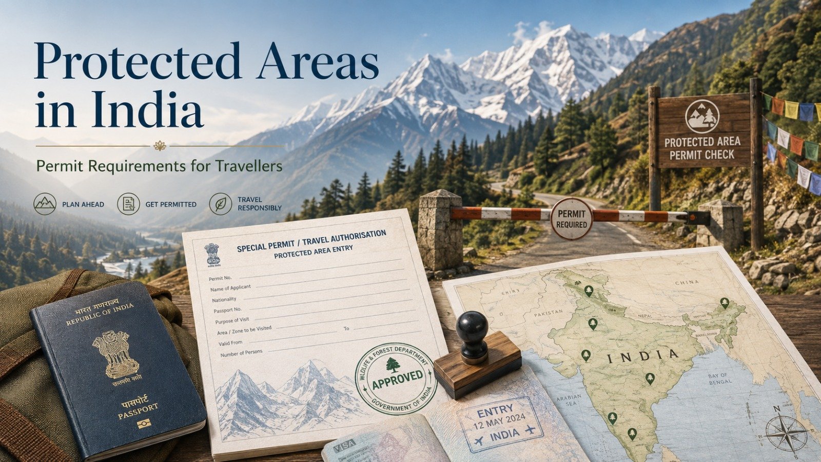 Protected Areas in India and permit requirements for travellers